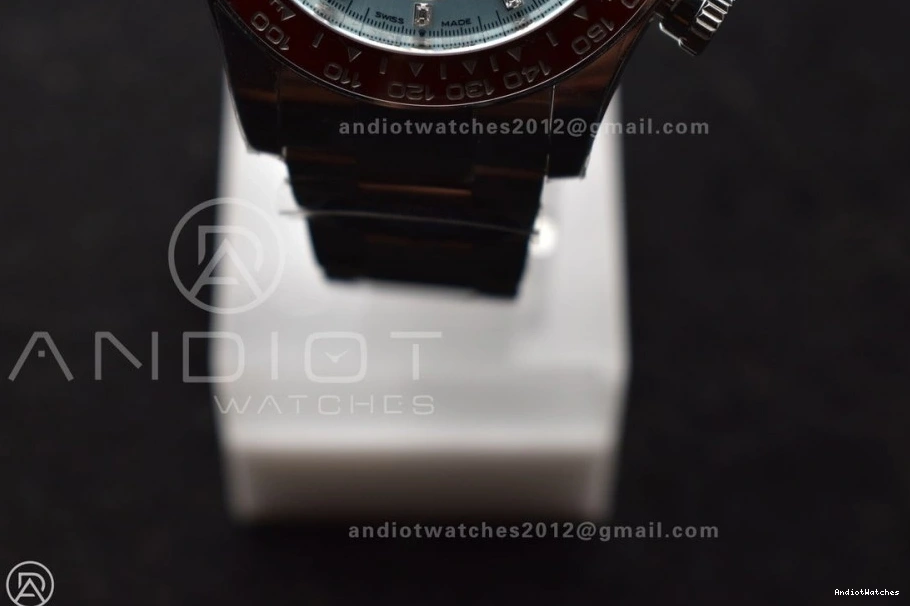 Super Sticks 904L Asian Markers Clean Ice Dial 789 on 126506 Blue Edition Bracelet Daytona 904L SS SS 1:1 Clone Best Bold 0423